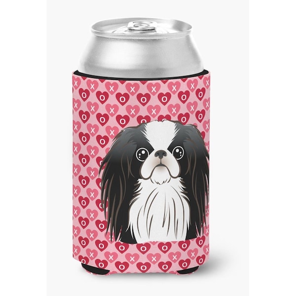 Carolines Treasures Japanese Chin Hearts Can or Bottle Hugger - BB5300CC