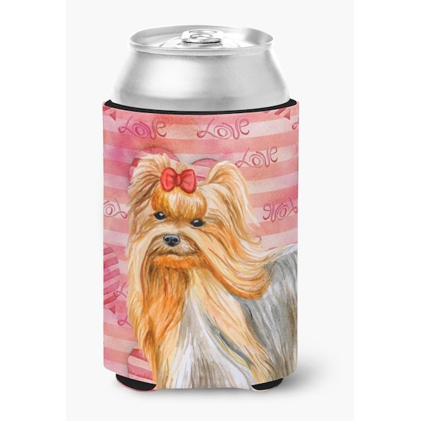 Carolines Treasures Yorkshire Terrier Love Can or Bottle Hugger - BB9772CC