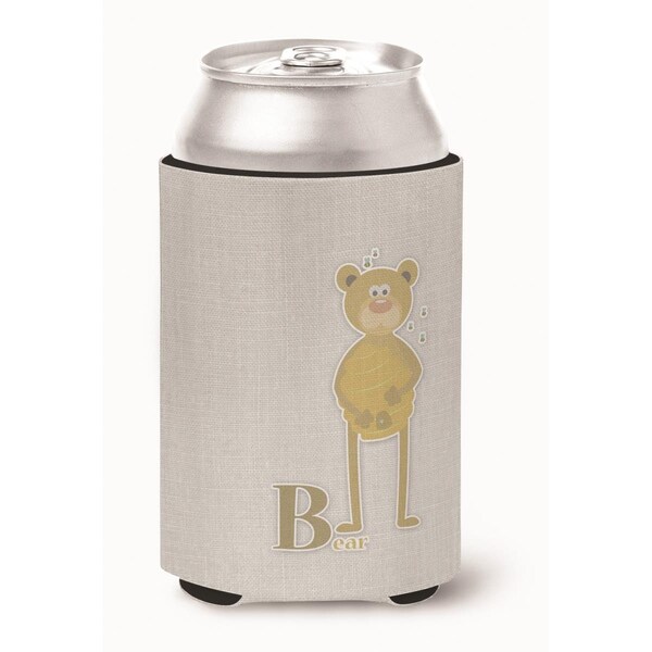 Carolines Treasures Alphabet B for Bear Can or Bottle Hugger - BB5727CC