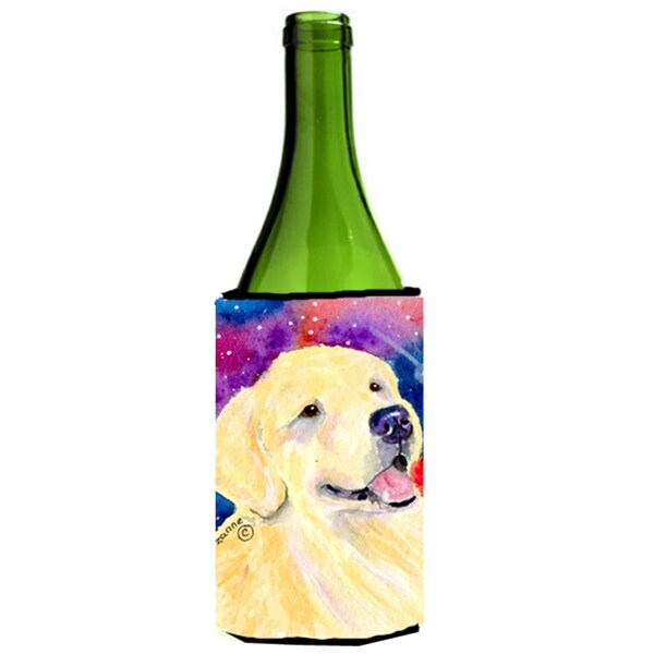 Carolines Treasures Golden Retriever Wine bottle sleeve Hugger - 24 Oz. - SS8753LITERK