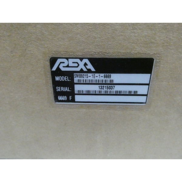 ACCIONAMIENTOS SERVO SIN ESCOBILLAS Y AMPLIFICADOR DIGITAL OMEGA DE Rexa - SMB9215-1E-1-6669