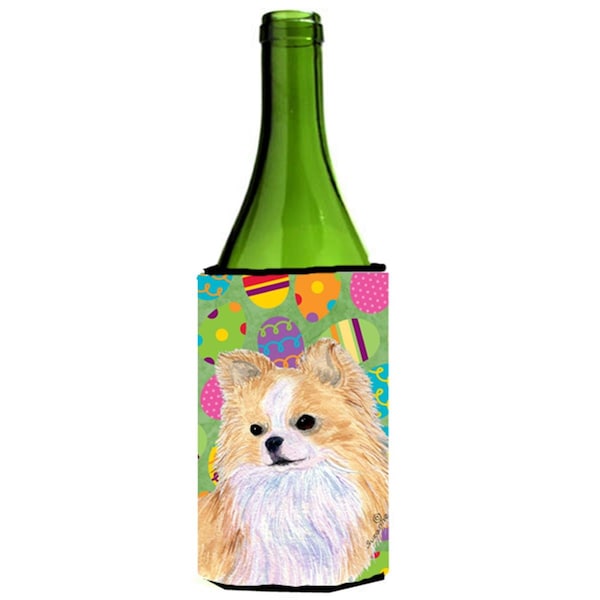 Carolines Treasures Chihuahua Easter Eggtravaganza Wine bottle sleeve Hugger - SS4818LITERK