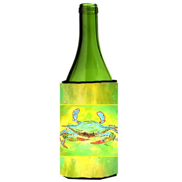 Carolines Treasures Crab Wine Bottle   Hugger - 24 oz. - 8357LITERK