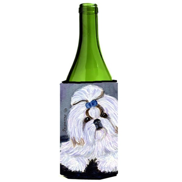 Carolines Treasures Shih Tzu Wine bottle sleeve Hugger - SS8685LITERK