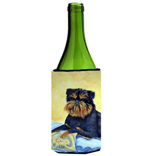 Carolines Treasures Brussels Griffon Wine bottle sleeve Hugger - 24 oz. - 7146LITERK