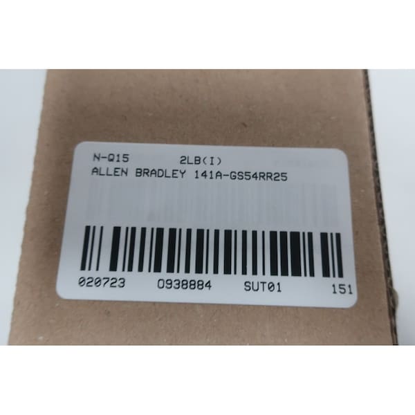 Adaptador de barra de bus estándar Allen Bradley, 141AGS54RR25 - 141A-GS54RR25