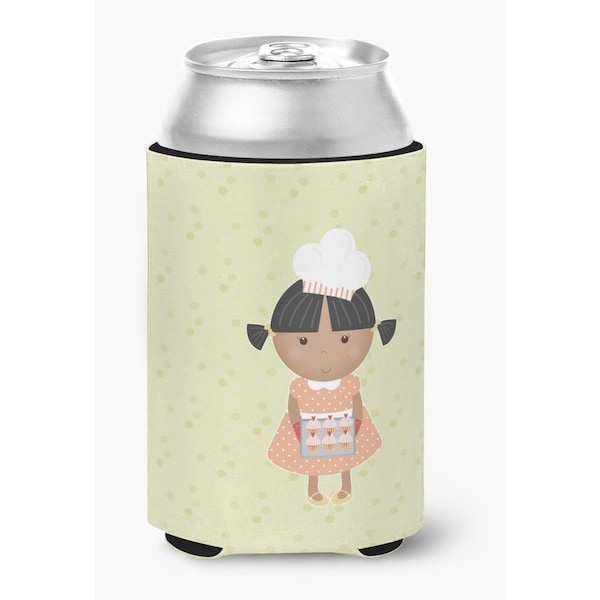 Carolines Treasures African American Baker on Green Can or Bottle Hugger - BB7308CC