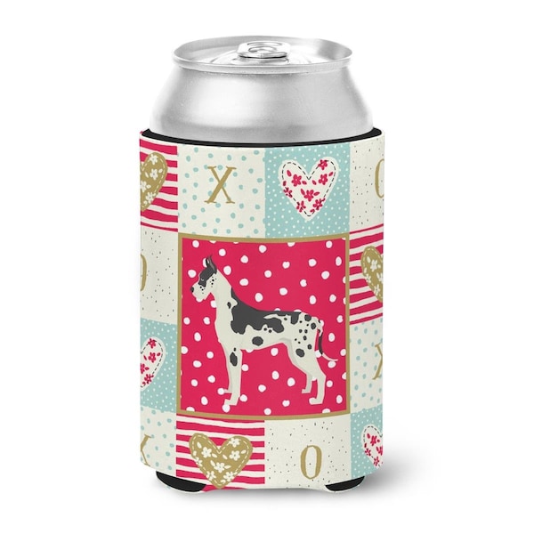 Carolines Treasures 12 oz Great Dane Love Can or Bottle Hugger - CK5932CC
