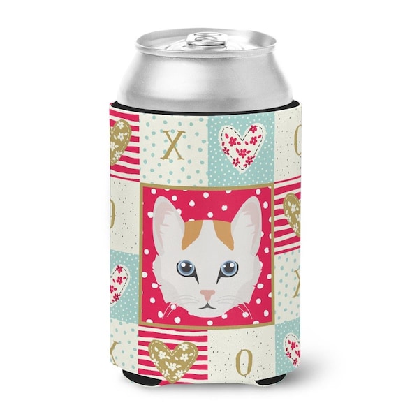 Carolines Treasures 12 oz Turkish Van Cat Love Can or Bottle Hugger - CK5176CC