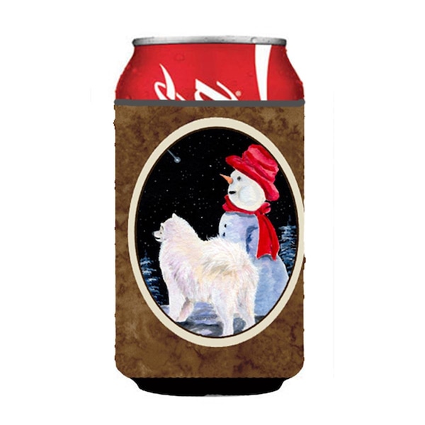 Carolines Treasures Samoyed Can Or bottle sleeve Hugger - 12 oz. - SS8572CC