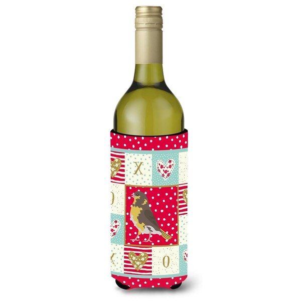 Carolines Treasures Spanish Canary Love Wine Bottle Hugger - CK5508LITERK