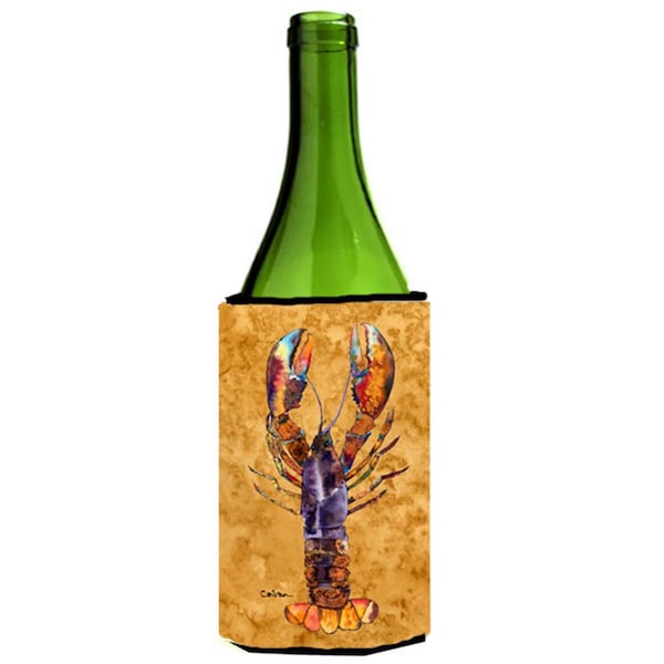 Carolines Treasures Lobster Fresh Wine bottle sleeve Hugger - 24 oz. - 8716LITERK