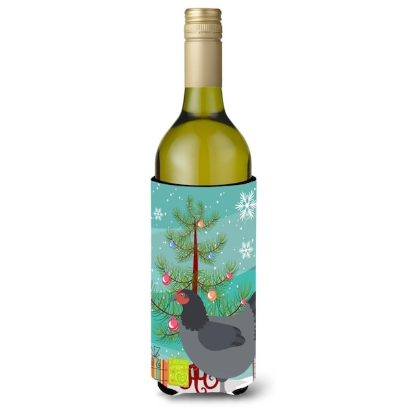 Carolines Treasures Jersey Giant Chicken Christmas Wine Bottle Beverge Insulator Hugger - BB9202LITERK