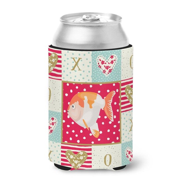Carolines Treasures Lionhead Goldfish Love Can or Bottle Hugger - CK5474CC