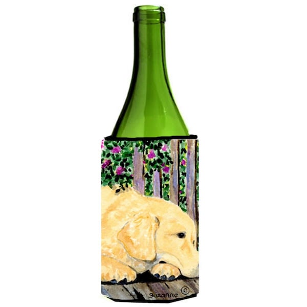 Carolines Treasures Golden Retriever Wine bottle sleeve Hugger - 24 Oz. - SS8756LITERK