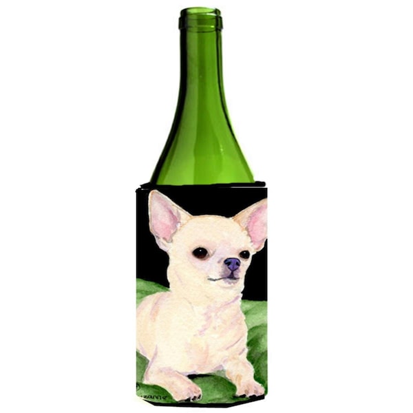 Carolines Treasures Chihuahua Wine bottle sleeve Hugger - 24 Oz. - SS8789LITERK