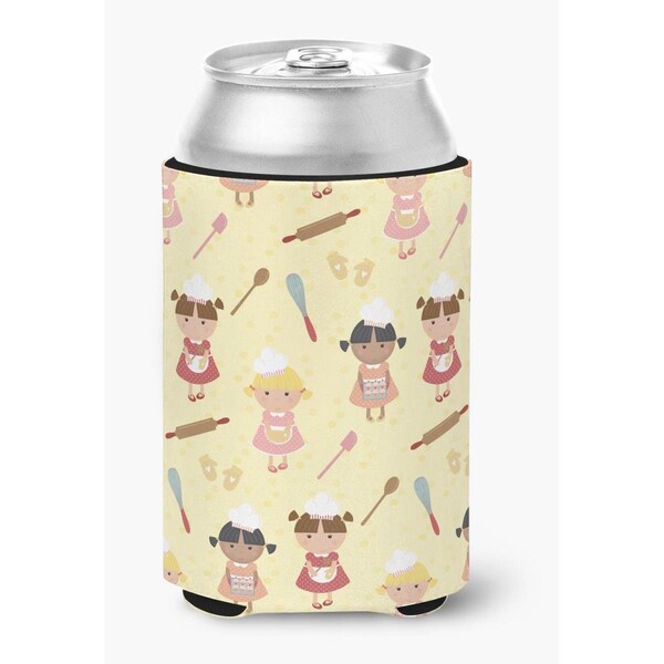 Carolines Treasures Bakers Delight on Yellow Can or Bottle Hugger - BB7313CC