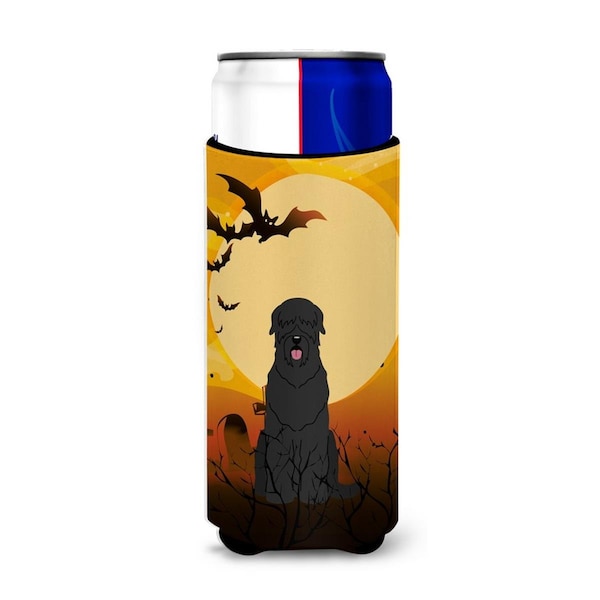Carolines Treasures Halloween Black Russian Terrier Michelob Ultra Hugger for Slim Cans - BB4292MUK