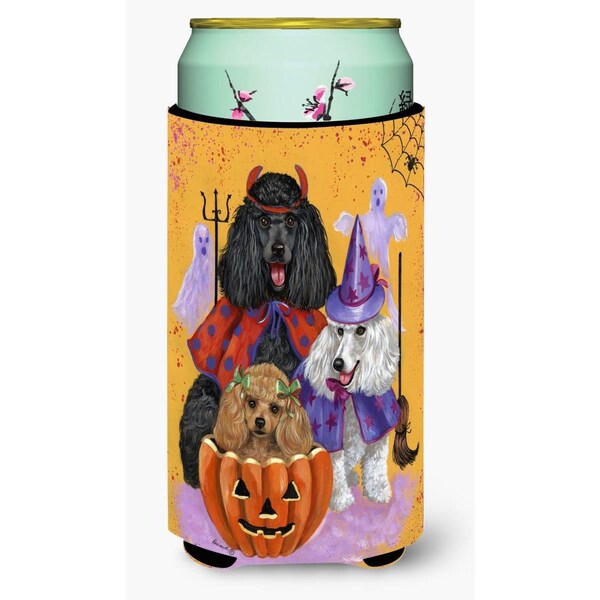 Carolines Treasures 22-24 oz Poodle Halloween Tall Boy Hugger - PPP3146TBC
