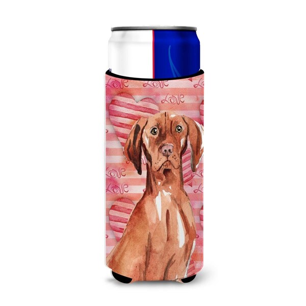 Carolines Treasures Love a Vizsla Michelob Ultra Hugger for Slim Cans - CK1766MUK