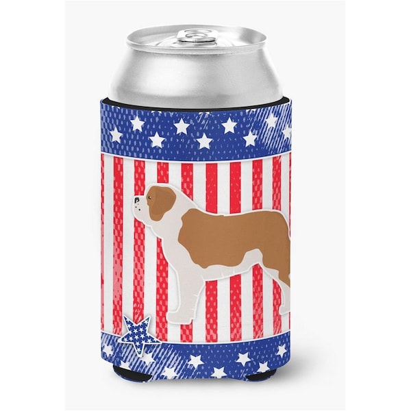 Carolines Treasures USA Patriotic Saint Bernard Can or Bottle Hugger - BB3376CC