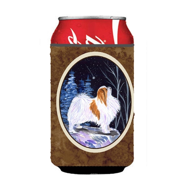 Carolines Treasures Starry Night Japanese Chin Can Or bottle sleeve Hugger - 12 oz. - SS8363CC