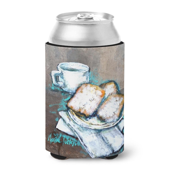Carolines Treasures Beignets Piping Hot Can or Bottle Hugger - MW1344CC