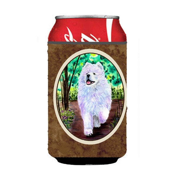 Carolines Treasures Samoyed Can or bottle sleeve Hugger 12 oz. - SS8458CC