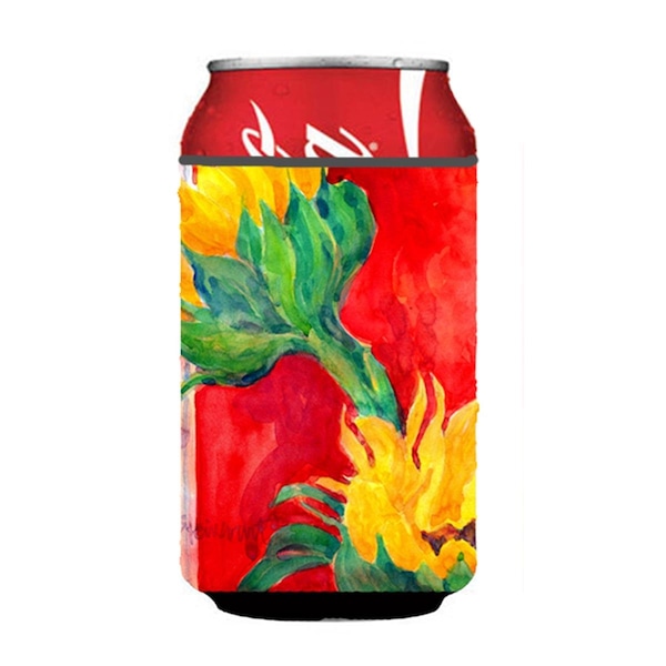 Carolines Treasures Flower - Sunflower Can Or Bottle  Hugger - 6111CC