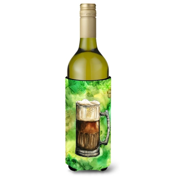 Carolines Treasures Irish Beer Mug Wine Bottle Beverge Insulator Hugger - BB5761LITERK