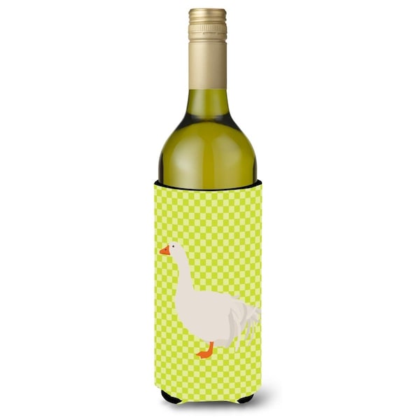 Carolines Treasures Sebastopol Goose Green Wine Bottle Beverge Insulator Hugger - BB7728LITERK