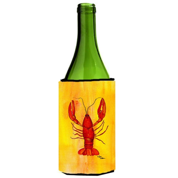 Carolines Treasures Crawfish Wine bottle sleeve Hugger - 24 Oz. - 8044LITERK