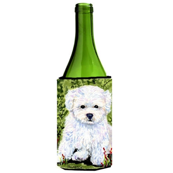 Carolines Treasures Bichon Frise Wine Bottle  Hugger - 24 oz. - SS8913LITERK
