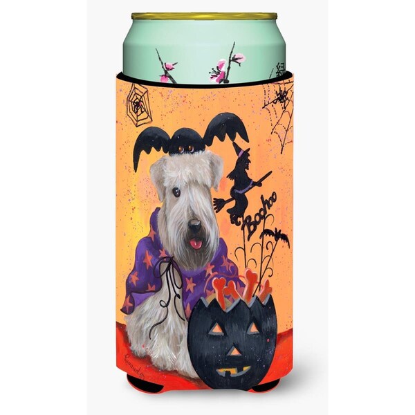 Carolines Treasures 22-24 oz Wheaten Terrier Halloween Tall Boy Hugger - PPP3136TBC