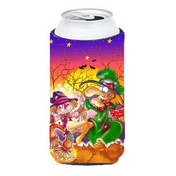 Carolines Treasures Witch Voodoo Scarecrow Halloween Tall Boy Can cooler Hugger - APH5129TBC