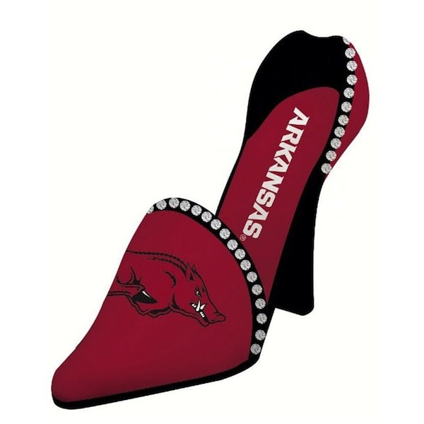 Evergreen Enterprises Arkansas Razorbacks Shoe Wine Bottle Holder - EG2BHS911B