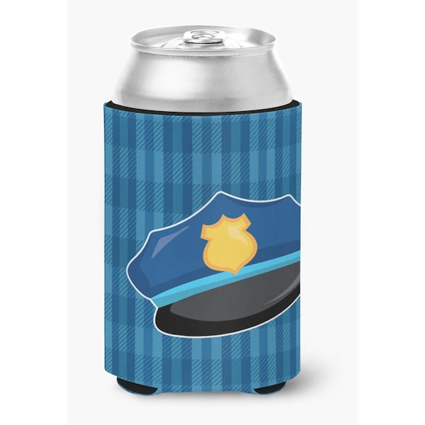 Carolines Treasures Police Hat Can or Bottle Hugger - BB7007CC
