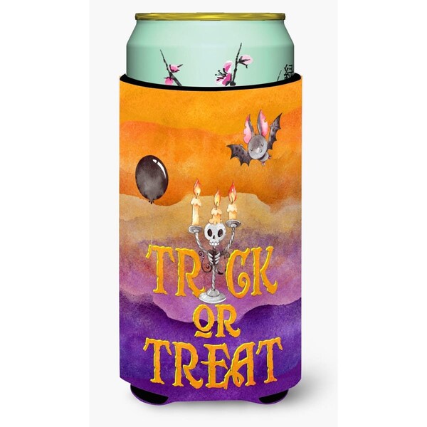 Carolines Treasures Halloween Trick or Treat Tall Boy Beverage Insulator Hugger - BB7461TBC