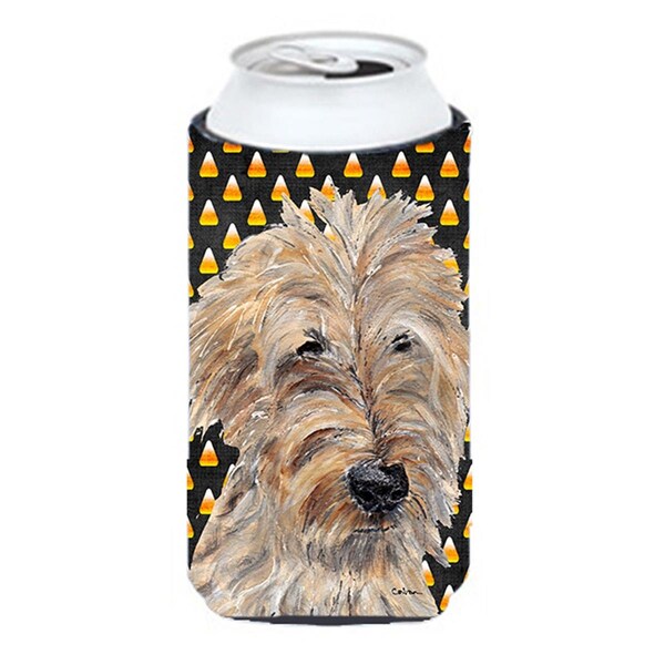 Carolines Treasures Goldendoodle Halloween Candy Corn Tall Boy bottle sleeve Hugger - SC9535TBC