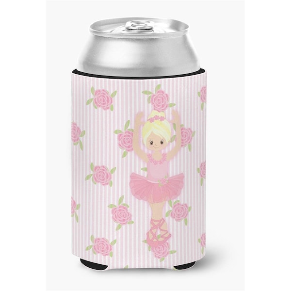 Carolines Treasures Ballerina Blonde Front Pose Can or Bottle Hugger - BB5164CC