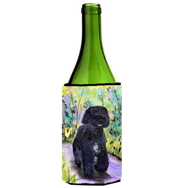 Carolines Treasures Portuguese Water Dog Wine bottle sleeve Hugger - 24 oz. - SS8264LITERK