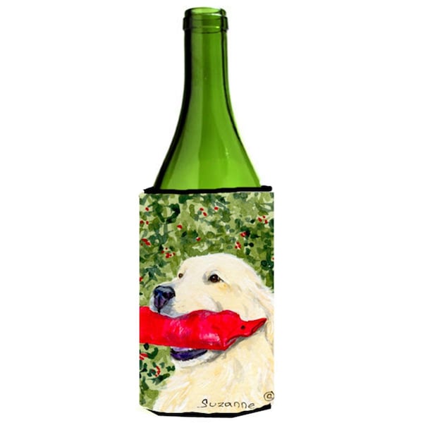 Carolines Treasures Golden Retriever Wine bottle sleeve Hugger - 24 Oz. - SS8813LITERK