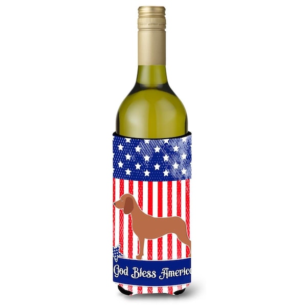 Carolines Treasures Bavarian Mountian Hound American Wine Bottle Beverge Insulator Hugger - BB8366LITERK