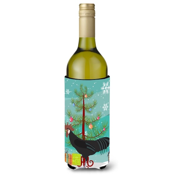Carolines Treasures Minorca Ctalalan Chicken Christmas Wine Bottle Beverge Insulator Hugger - BB9208LITERK