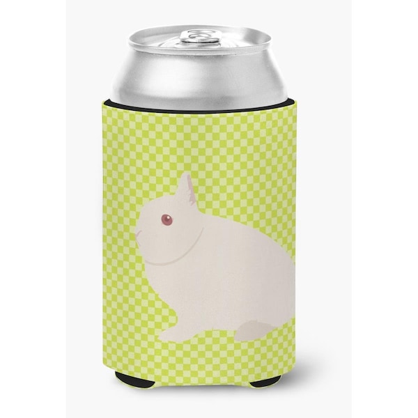 Carolines Treasures Hermelin Rabbit Green Can or Bottle Hugger - BB7790CC