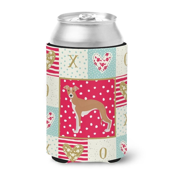 Carolines Treasures 12 oz Italian Greyhound No.2 Love Can or Bottle Hugger - CK5846CC