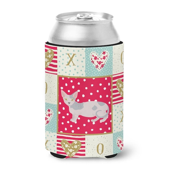 Carolines Treasures 12 oz Minskin Cat Love Can or Bottle Hugger - CK5649CC