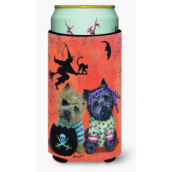 Carolines Treasures 22-24 oz Cairn Terrier Pirates Halloween Tall Boy Hugger - PPP3043TBC