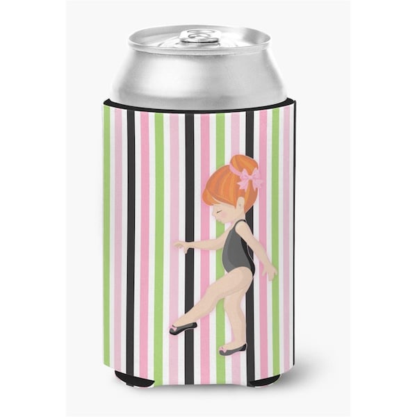 Carolines Treasures Ballerina Red Head Point Can or Bottle Hugger - BB5161CC