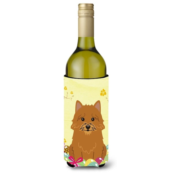 Carolines Treasures Easter Eggs Norwich Terrier Wine Bottle Beverge Insulator Hugger - BB6020LITERK